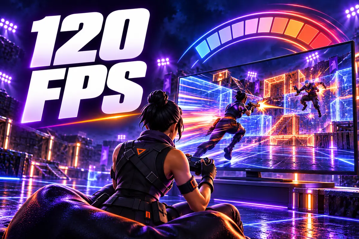 120 FPS sur Fortnite : activer le mode sur PS5 et Xbox