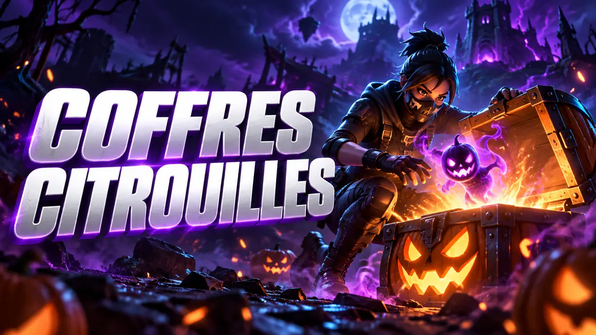 Coffres citrouilles Fortnite : trouver les Esprits sans perdre sa partie