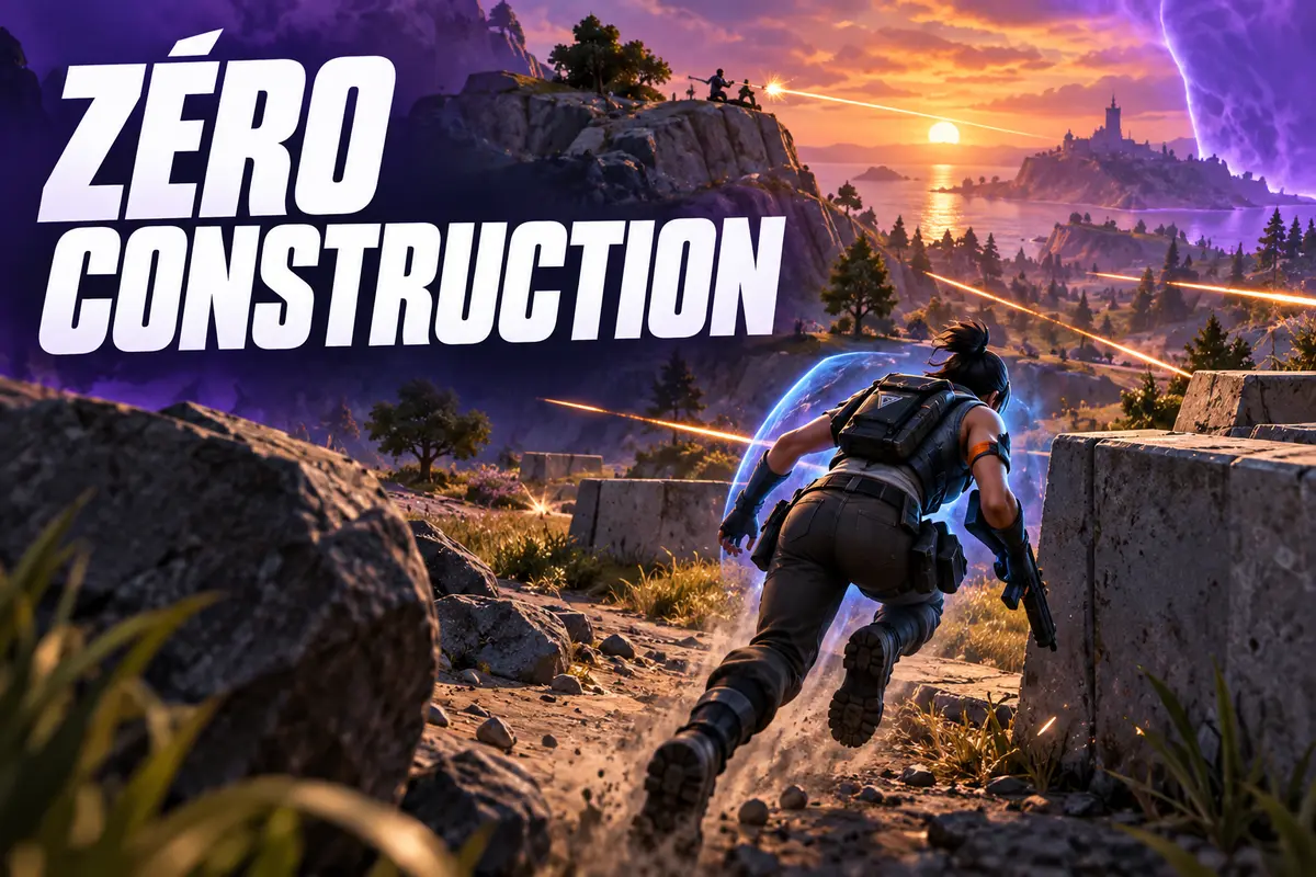 Fortnite Zéro construction : 12 principes pour gagner plus