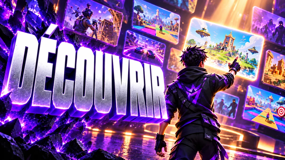 Menu Découvrir Fortnite : retrouver de bonnes maps après la refonte