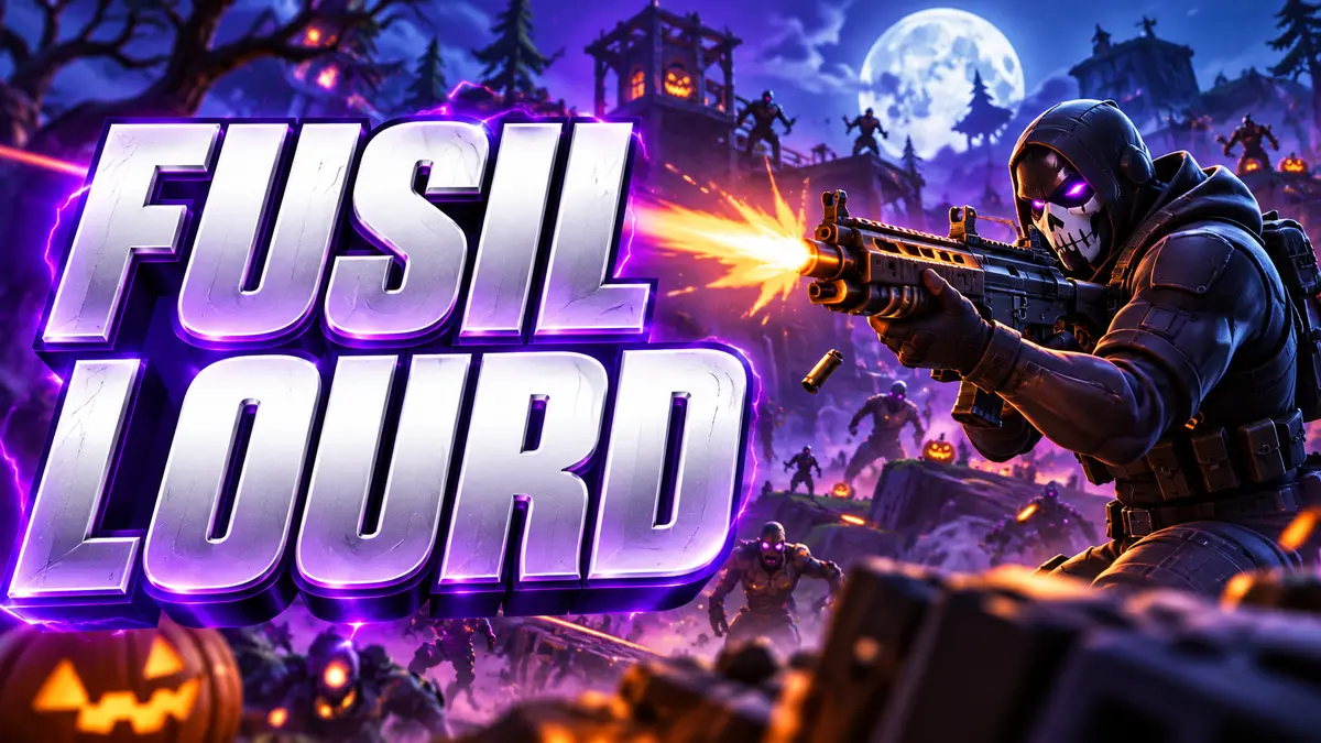 Fusil d'assaut lourd Fortnite : sa place dans le butin Halloween