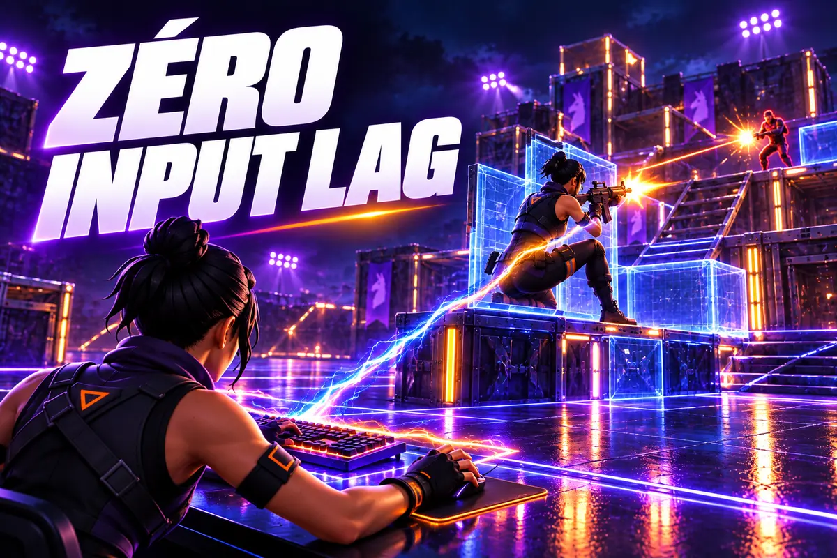 Input lag Fortnite : comment réduire la latence