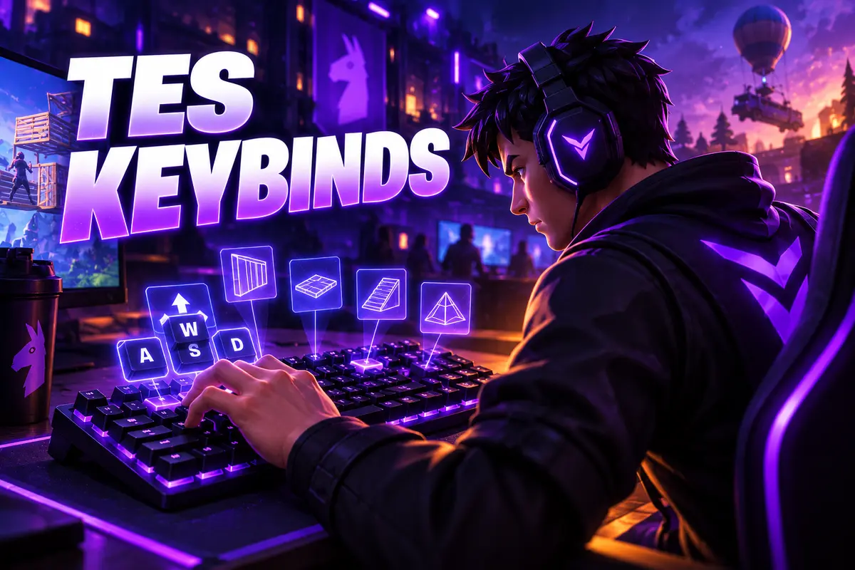 Touches Fortnite : comment construire des keybinds adaptés à sa main