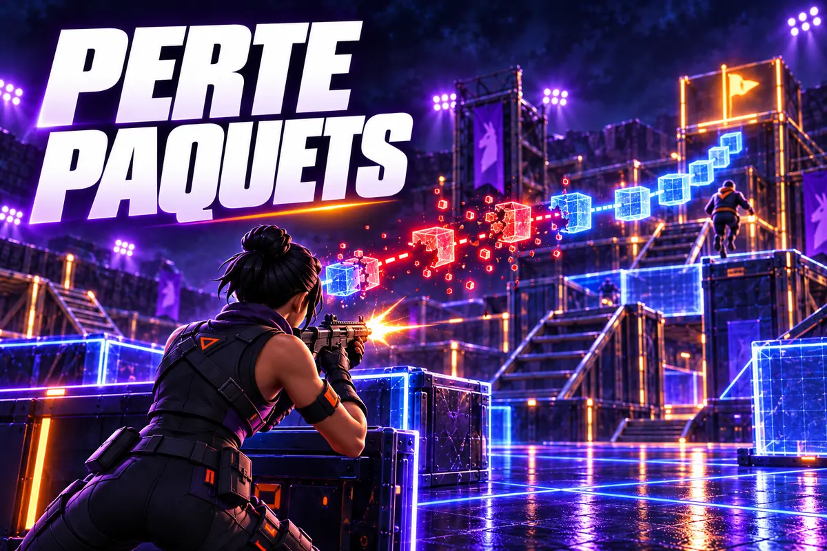 Perte de paquets Fortnite : causes et solutions
