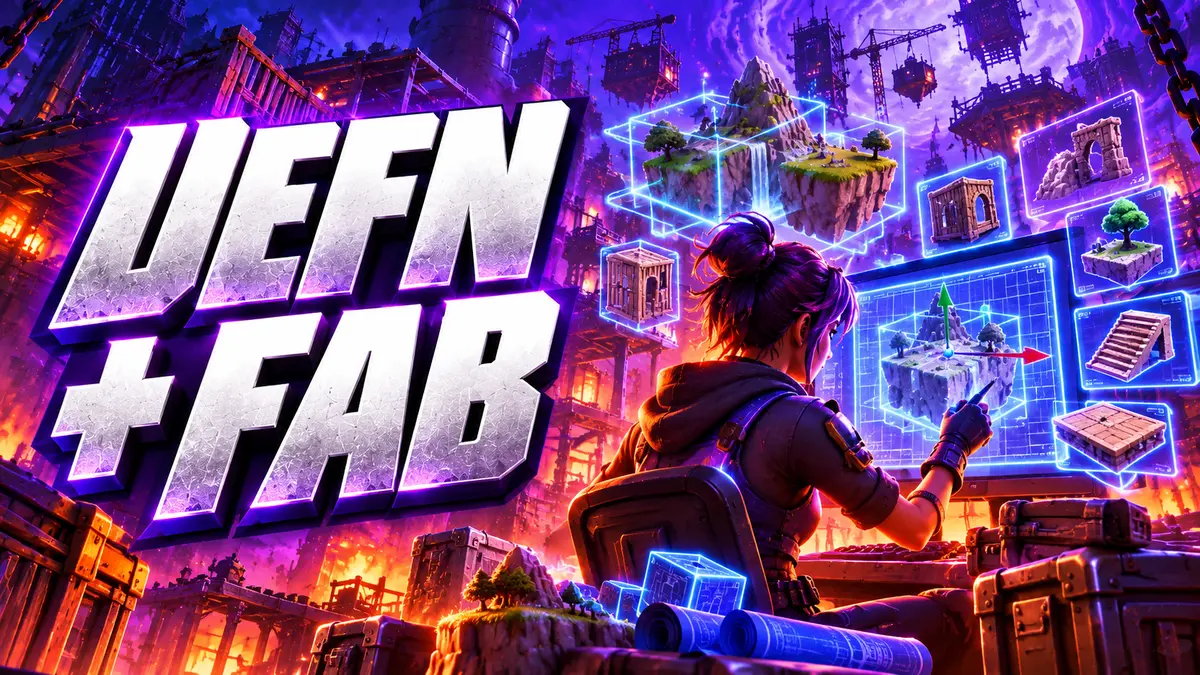 UEFN sur Fab : préparer ses ressources pour le 15 octobre