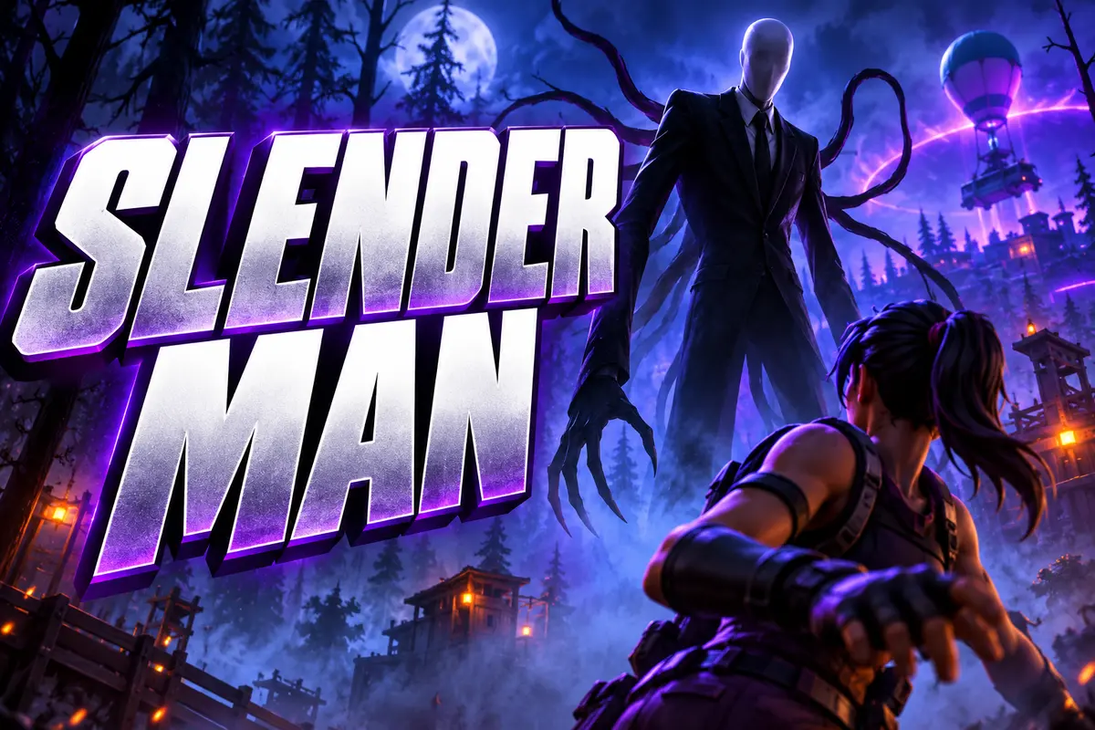 Slender Man dans Fortnite : skin, date de sortie et prix