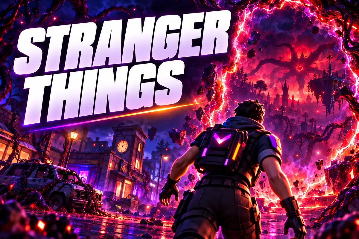 Stranger Things dans Fortnite Recharge : bien aborder la rotation