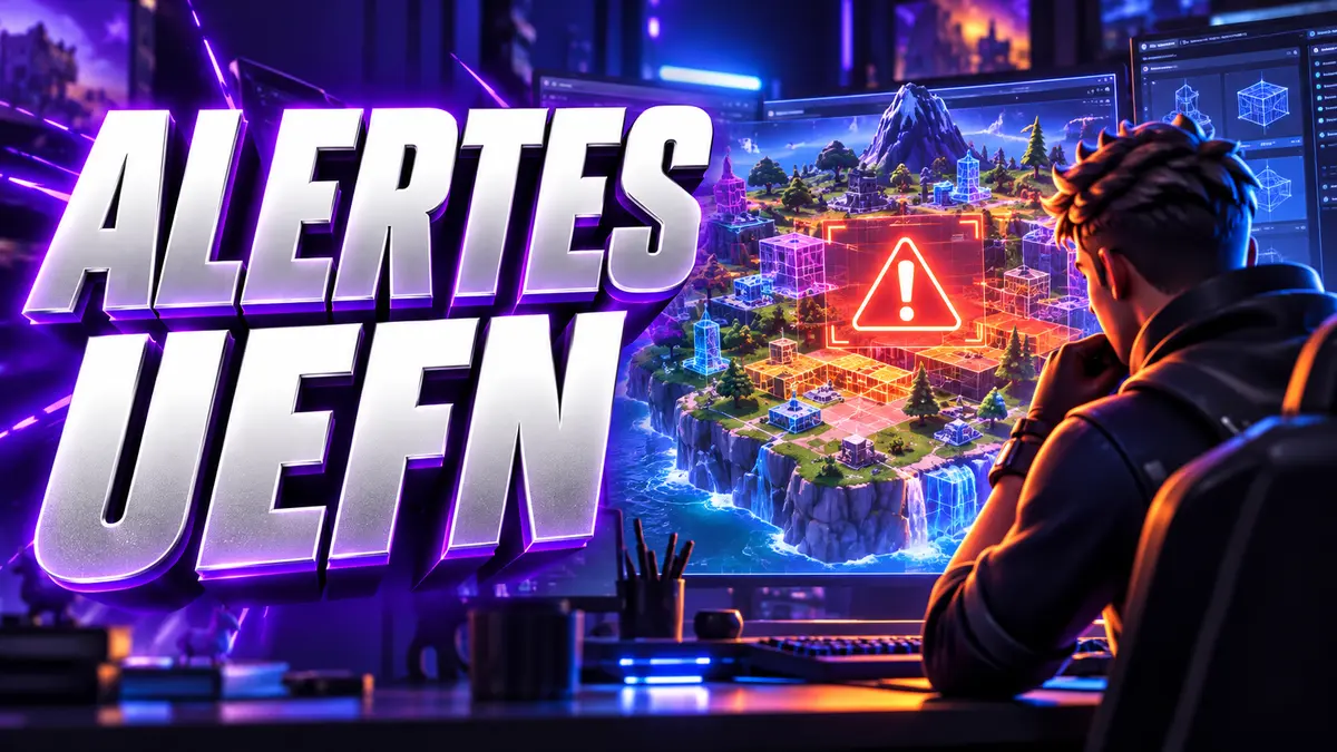 UEFN 42.30 : comprendre les alertes de contenu avant publication