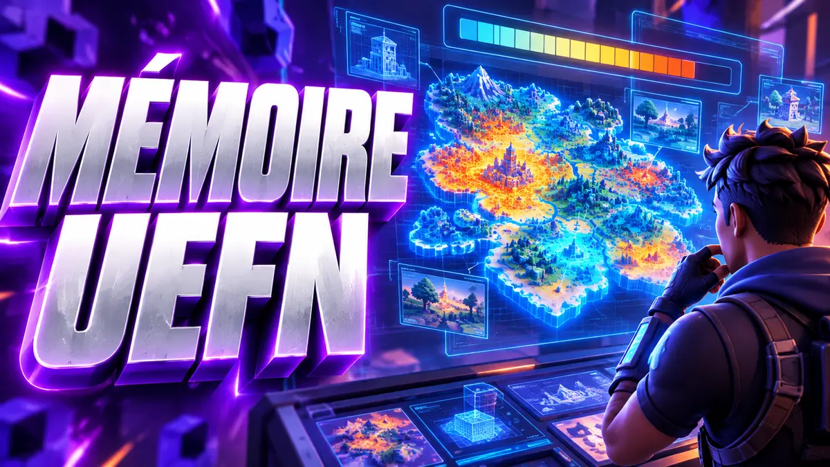 Mémoire UEFN : le passage annoncé à 300 Mo change-t-il la limite ?