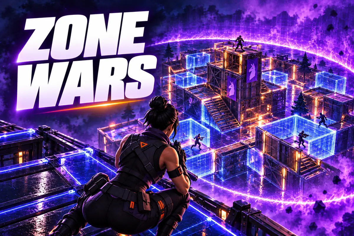 Créer une map Zone Wars avec UEFN : le guide