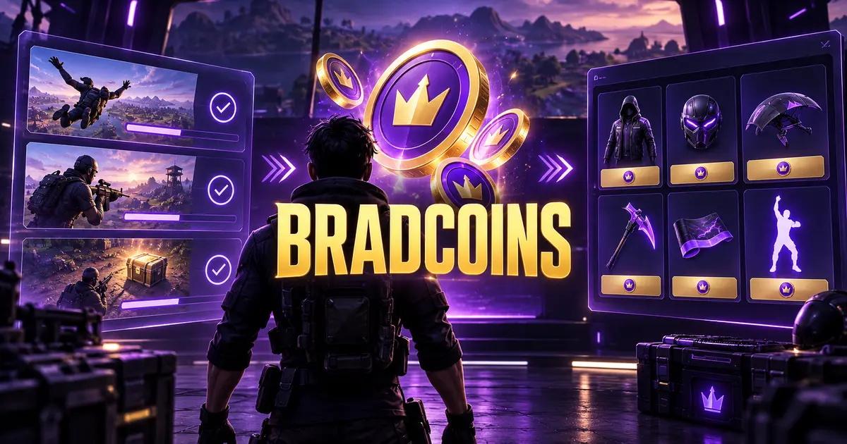 Missions Qwestoria permettant de gagner des BradCoins puis de les utiliser dans la boutique
