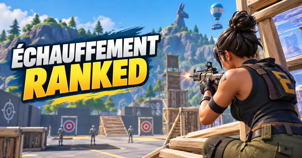 Échauffement Fortnite avant le Ranked : routine de 15 minutes