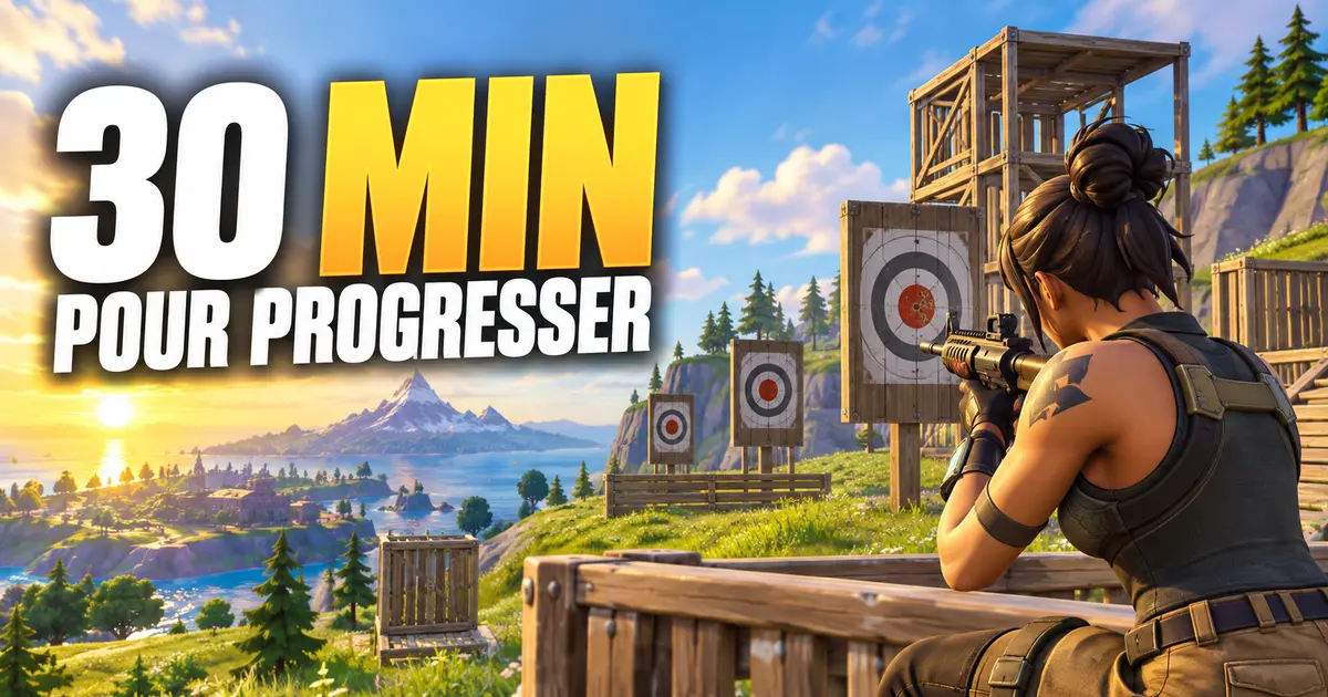 Programme d’entraînement Fortnite : progresser en 30 minutes par jour